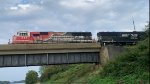 NS 911 Heading north over C&D Canal